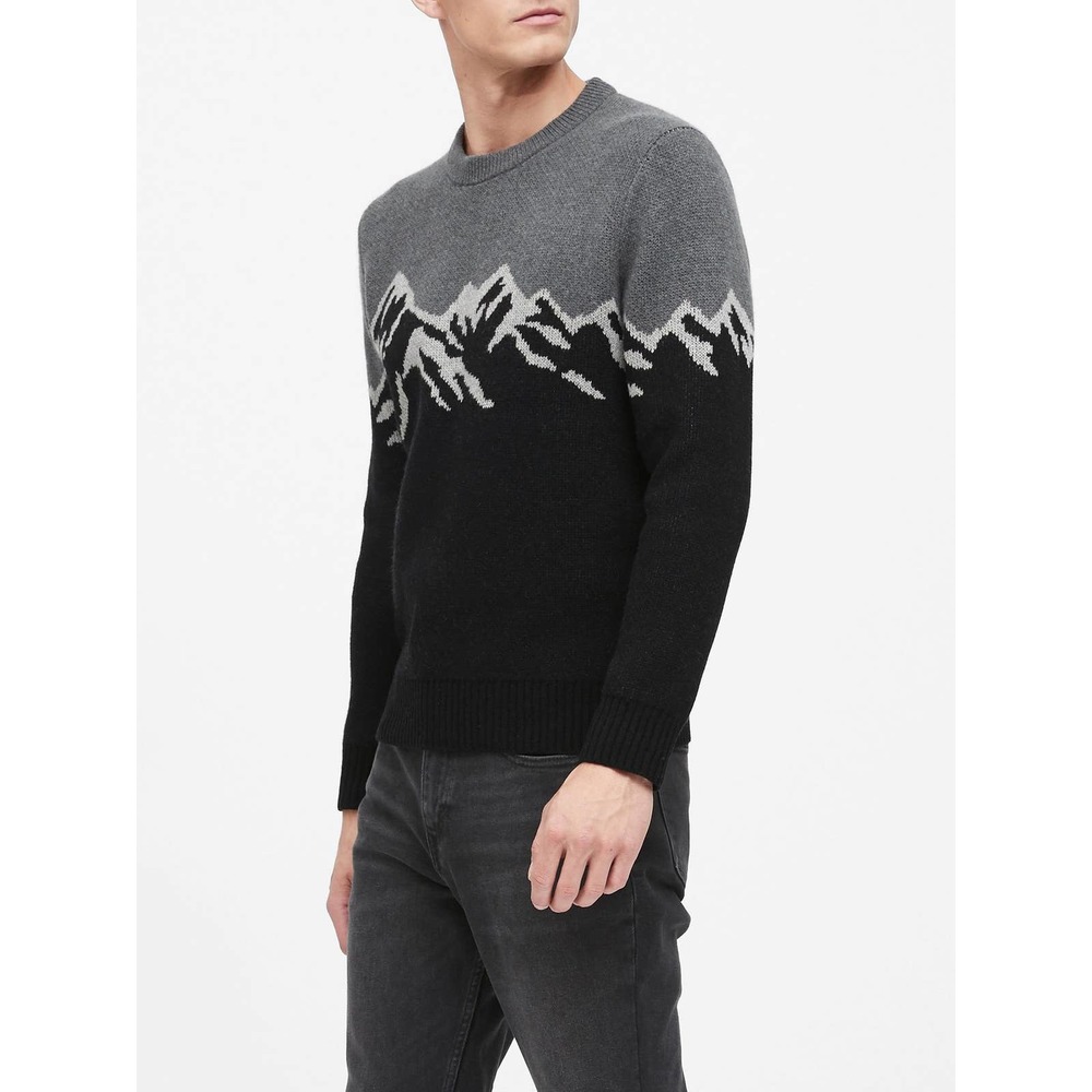 Banana Republic Black Mountain Graphic Sweater